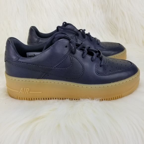 NEW NIKE AF1 SAGE LOW LX Sneakers Shoes Oil Grey - Picture 3 of 8